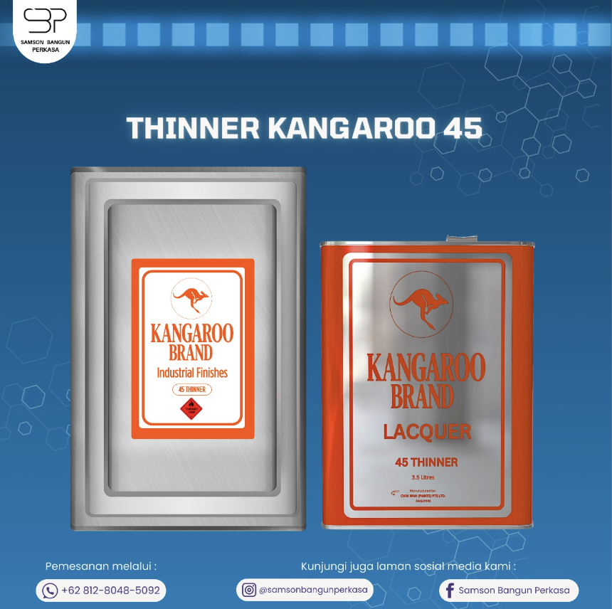 Kangaroo thinner product poster